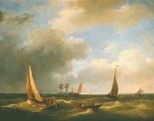 Hermanus Koekkoek, 'Marine Scene'